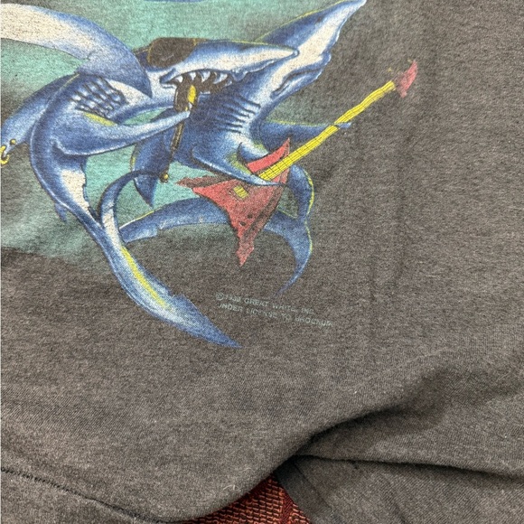 80s Great White Brockum Heavy Metal Band Tee - Picture 3 of 6